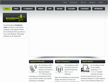 Tablet Screenshot of greenbanana.ch